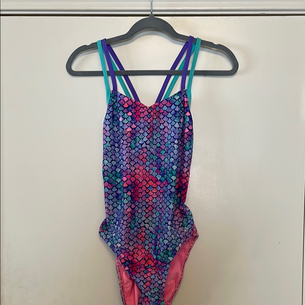Colorful Mermaid Scale Swimsuit